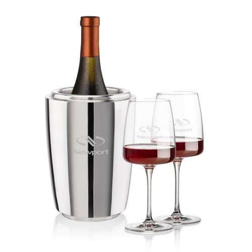 Corporate Gifts - Barware - Wine Accessories - Wine Coolers - Pescara Wine Cooler & Dunhill Wine Set