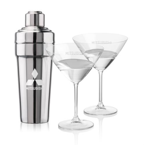 Corporate Gifts - Barware - Gift Sets - Milano Shaker & Coleford Martini Set