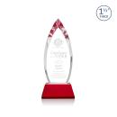 Fortier Red on Entwhistle Base Peaks Crystal Award