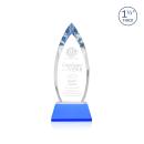 Fortier Sky Blue on Entwhistle Base Peaks Crystal Award