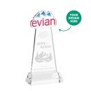 EdgeCraft Clear (via Ocean) on Hartford Base Unique Crystal Award