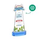 EdgeCraft Full Color on Alberton Base - Sky Blue (via Air)