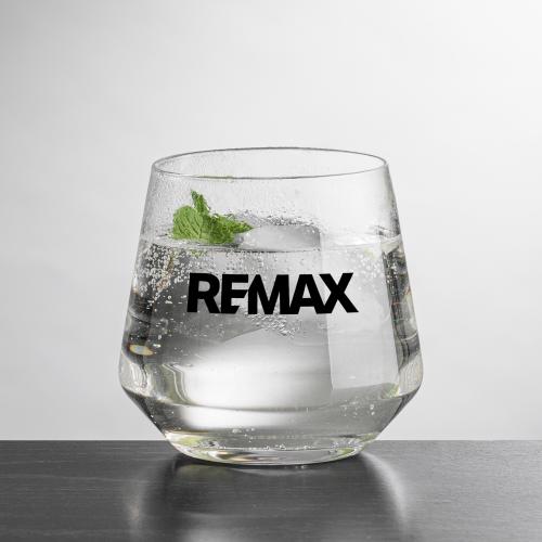 Corporate Gifts - Barware - On the Rocks Glasses - Tucson OTR/DOF - Imprinted