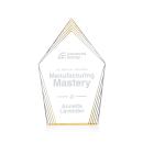 Grayson Gold Peaks Acrylic Award