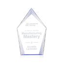 Grayson Blue Peaks Acrylic Award