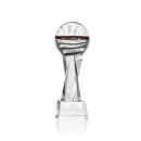 Serenity Clear on Grafton Base Globe Glass Award