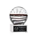 Serenity Clear on Hancock Base Globe Glass Award