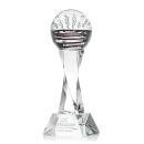 Serenity Clear on Langport Base Globe Glass Award