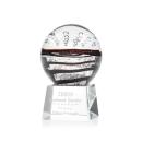 Serenity Clear on Robson Base Globe Glass Award