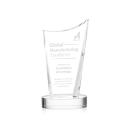 Burnett Clear on Alberton Base Peaks Crystal Award