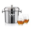 Milano Ice Bucket & Graydon On-the-Rocks Set