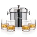Milano Ice Bucket & Templeton On-the-Rocks Set