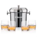 Milano Ice Bucket & Valemount On-the-Rocks Set
