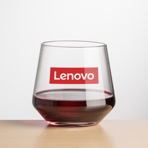 Corporate Gifts - Barware - Wine Glasses - Tucson Stemless Wine - Imprinted