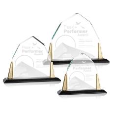 Avalon Gold Peaks Crystal Award - Awards and Trophies
