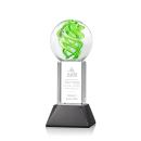 Vortex Black on Stowe Base Globe Glass Award