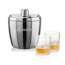 Pescara Ice Bucket & Tacoma On-the-Rocks Set