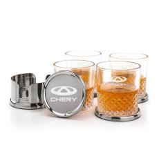 Baldoni Coasters & Tacoma On-the-Rocks Set - Barware