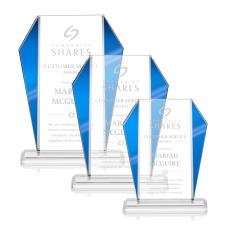 Newbury Blue Peaks Crystal Award - Awards and Trophies