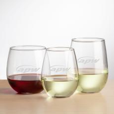Ossington Stemless Wine - 12oz/16.75oz/17oz - Deep Etch - Corporate Gifts