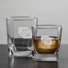 Sterling OTR/DOF - Deep Etch  - On the Rocks Glasses