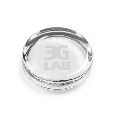 Flat Round Paperweight - Corporate Gifts