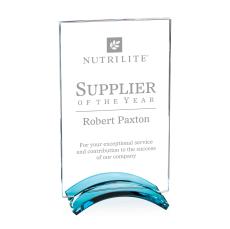 Stoic Rectangle Crystal Award - Crystal Awards