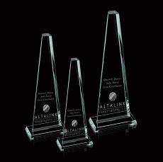 Pinnacle Jade Towers Glass Award - Awards and Trophies
