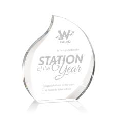 Preswick Flame Crystal Award - Awards and Trophies