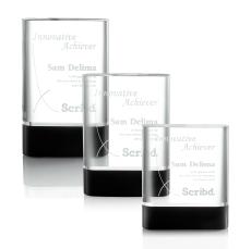 Tudor Rectangle Crystal Award - Awards and Trophies