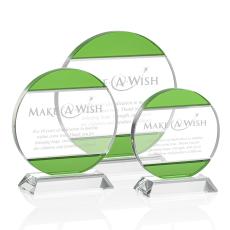 Carmichael Circle Crystal Award - Awards and Trophies