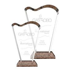 Escada Unique Crystal Award - Marble & Stone Awards