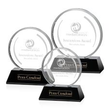 Burchard Circle Crystal Award - Crystal Awards