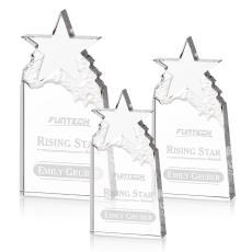 Augustine Star Crystal Award - Crystal Awards
