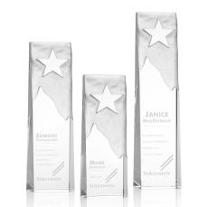 Stapleton Star Rectangle Crystal Award - Awards and Trophies