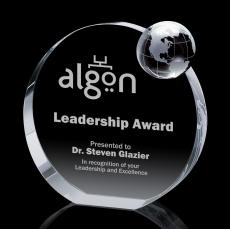 Havock Globe Circle Crystal Award - Globe Awards