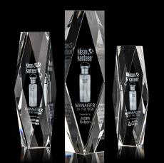 President 3D Towers Crystal Award - Awards and Trophies