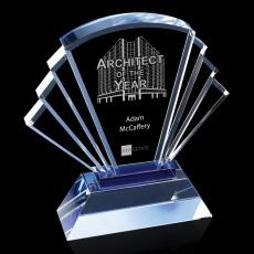 Fanfare Peaks Crystal Award - Crystal Awards