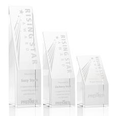 Braxton Rectangle Crystal Award - Crystal Awards