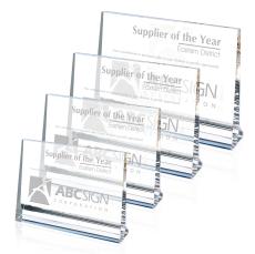 Footed Plaque (Horiz) - Desktop Awards