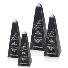 Marble Black Obelisk Stone Award - Awards and Trophies