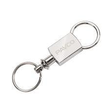 Pull Apart Keyring - Satin Silver - Auto and Tools