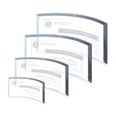 Crescent Starfire Crescent Crystal Award - Awards and Trophies