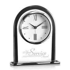 Whitby Clock - Black - Corporate Gifts
