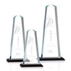Pinnacle Black Towers Crystal Award - Awards and Trophies