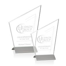 Lynx Aluminum Peaks Crystal Award - Crystal Awards