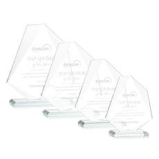 Picton Starfire Polygon Crystal Award - Crystal Awards