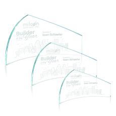 Burnhaven Crescent Crystal Award - Crystal Awards