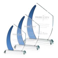 Hausner Blue Peaks Crystal Award - Crystal Awards