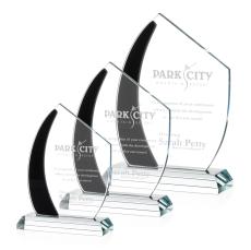 Hausner Black Peaks Crystal Award - Crystal Awards